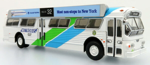 Iconic Replicas Flxible Miami Dade bus 1.87 Scale