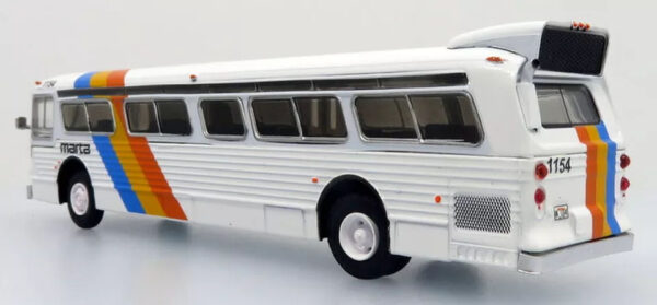 Iconic Replicas Flxible Fishbowl bus 53102 marta-Atlanta 87-0285