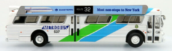 Iconic Replicas Flxible Transit Bus Miami Dade 1/87 Scale-HO Scale