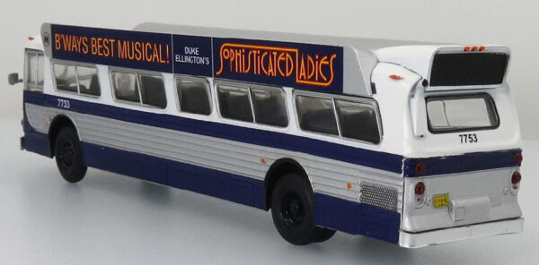 Iconic Replicas Flxible Fishbowl New York City Transit Authority bus 1/87 Scale