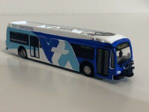 Iconic Replias Proterra Santa Clara Bus