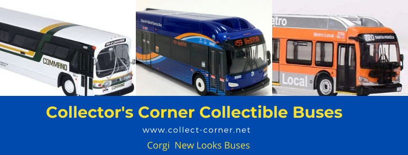 Collector's Corner Collectible buses sells Iconic Replicas buses, Corgi buses, Daron buses as well as 1/43 Scale and 1/87 Scale buses.