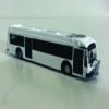 Proterra ZX5 Transit Bus Blank/White 1/87 Scale Iconic Replicas 