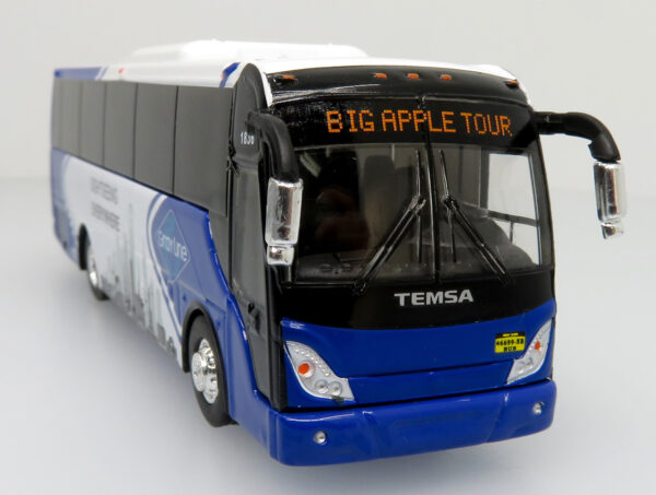 Iconic Replicas Temsa TS35E Gray Line Tour New York City Bus 87-0361