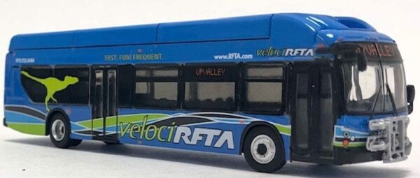 New Flyer Xcelsior XN40 Transit Bus Roaring Fork Transit -RFTA, Aspen Colorado Iconic Replicas