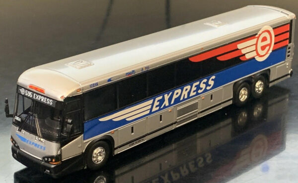 MCI D4505 Brward County Express 1/87 Scale Iconic Replicas