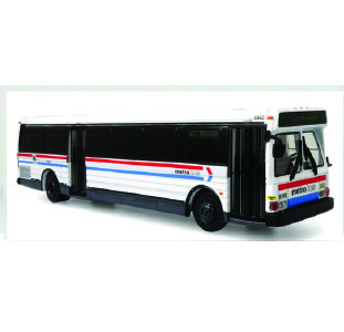 1980 Grumman 870 Washington DC Metro bus iconic replicas