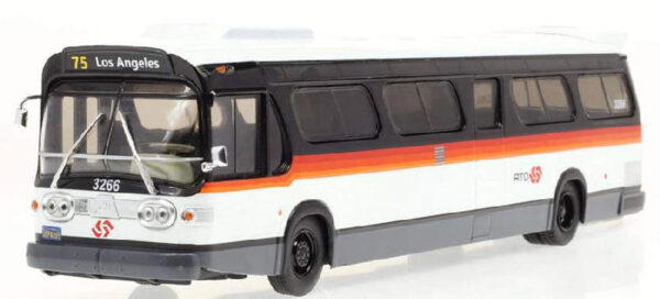 GM Fishbowl New Looks Bus Los Angeles RTD Iconic Replicas 1/43 Scale