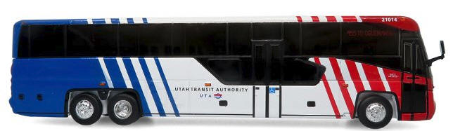 MCI D45 CRT LE Utah Transit Authority Iconic Replicas