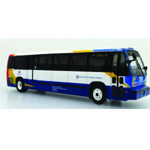 RTS Transit Bus Coach USA New Jersey Iconic Replicas