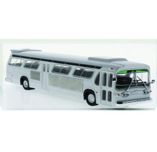 GMC Fishbowl Bus White Iconic Replicas