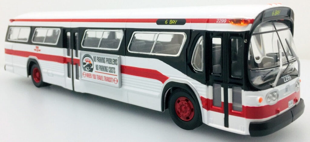 Corgi Fishbowl Bus TTC Canada 54323