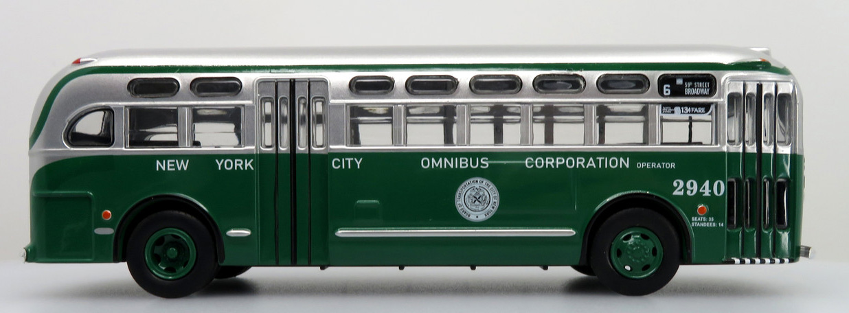 Now Available! GM TDH 3610 Transit Bus New York City Omni Bus 