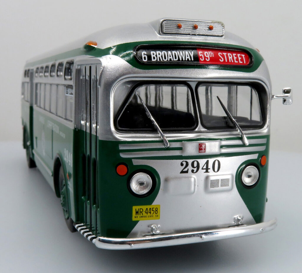 GM PD3610 New York City Omni Bus Corp Jackie Glesaon Bus Iconic Replicas