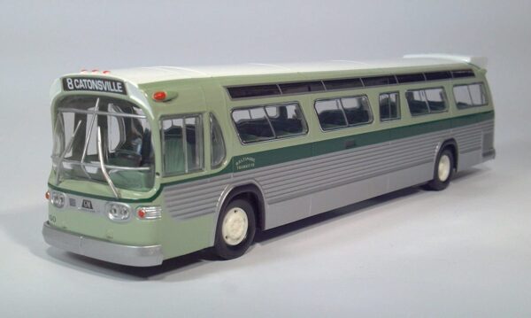Corgi Fishbowl Bus Baltimore Transit model bus C54311