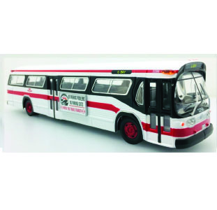 Corgi Toronto Transit Commission New Look Fishbowl 1:50 Die-Cast Bus US54323F 