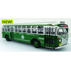 GM PD3610 Omni Bus Corp-New York City Jackie Gleason Bus Iconic Replicas
