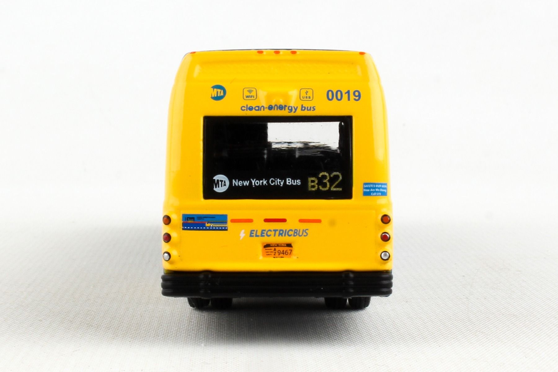 Now Available! Proterra Electric Bus MTA NYC Transit 1/87 Scale-HO