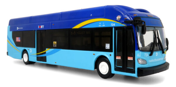 New Flyer Xcelsior CN40 MTA NYC Transit Select Bus Service6 4-0425