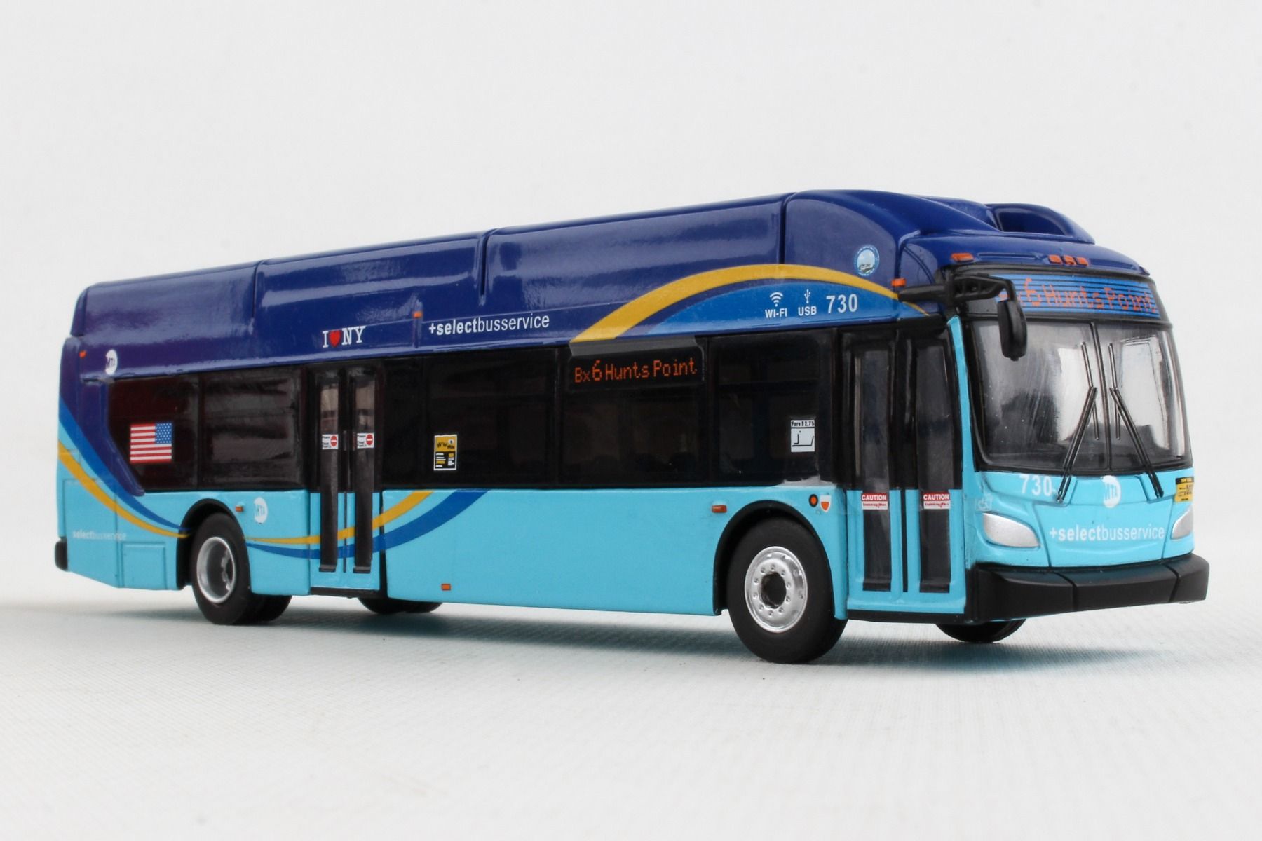 Now Available! New Flyer Xcelsior MTA NYC Transit Select Bus 1/87 