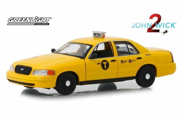 Greenlight New York City Taxi Cab John Wick 2 Crown Victoria