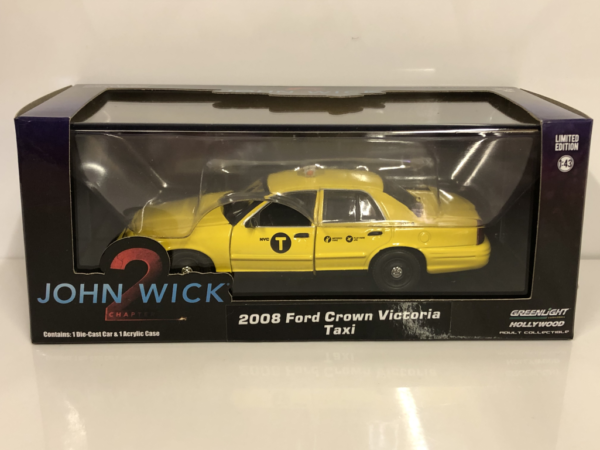 Greenlight New York City Taxi Cab John Wick 2 Crown Victoria
