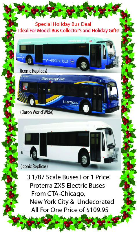 Bus Special For the Holidays Iconic Replucas & Daron