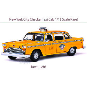 New York City Checker Cab Sunstar 2501