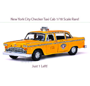 New York City Checker Cab Sunstar 2501
