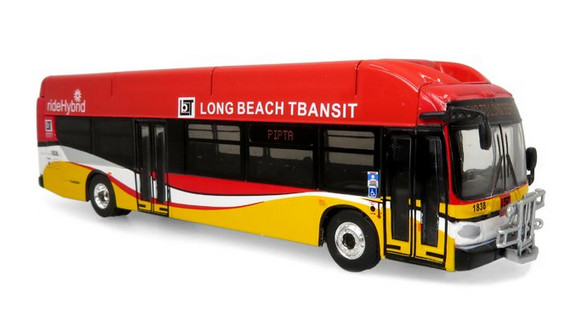 Iconic Replicas New Flyer Xcelsior Transit Bus XN40 Long Beach Transit 87-0433
