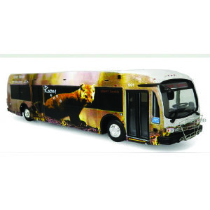 Proterra ZX5 Transit Bus Roam Transit