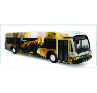 Proterra ZX5 Transit Bus Roam Transit