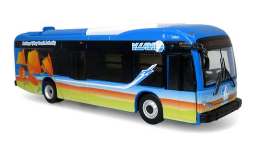 Iconic Replicas BYD Transit Bus-Antelope Valley Livery, Lancaster, CA