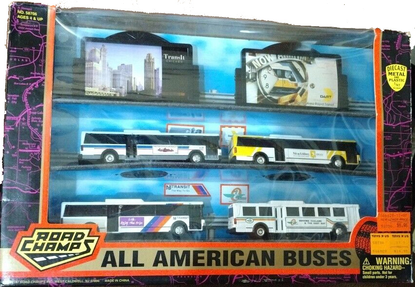 Road Champs Bus Set NJ Transit and more!