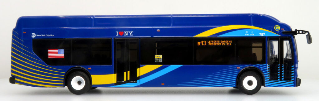 Iconic Replicas New Flyer Xcelsior MTA NYC Transit Bus XN40 64-0424