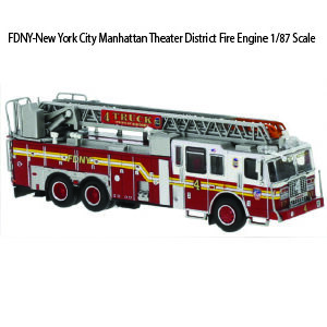 PCX NYFD Fire Engine Theatre District Manhatttan NYC