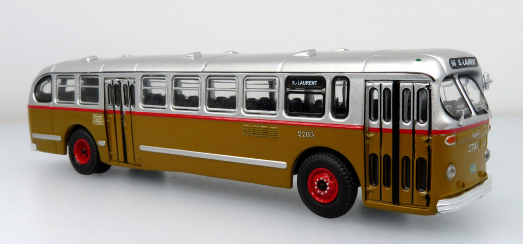 Iconic Replicas Brill CD-44 Transit Bus STM Montreal-Canada 87-0369