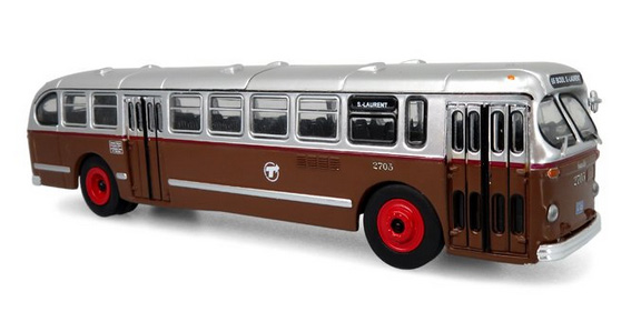 Iconic Replicas Brill Transit Bus STM Monteral Canada