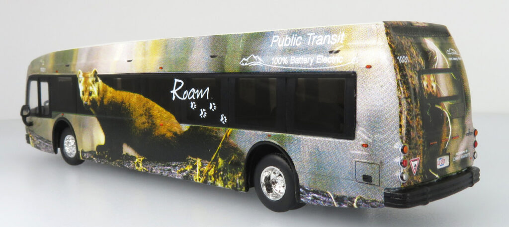 Iconic Replicas Proterra Electric Bus Roam Transit Canada 