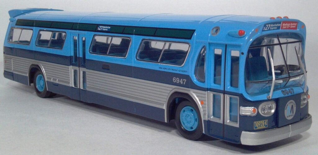 Corgi Fishbowl bus New York City Transit Authority C54312