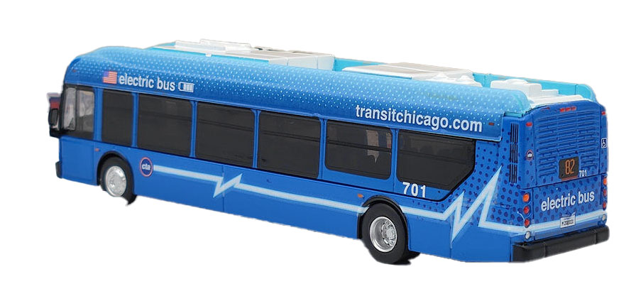 Iconic Replicas New Flyer Xcelsior Bus CTA Chicago 87-0079