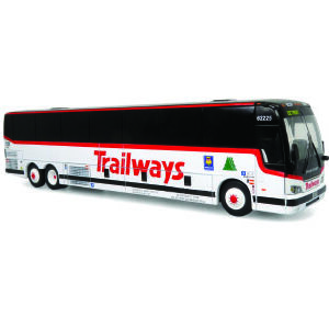Iconic Replicas Prevost X345 Trailways Coach Bus 87-0477