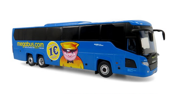 Iconic Replicas Scania Coach Bus Mega Bus 87-0472