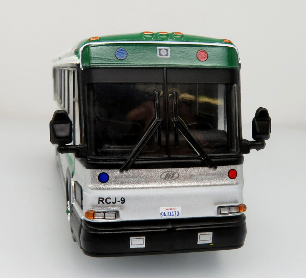 Iconic Replicas MCI D4000 Coach Bus Riverside County Sheriff Bus 87-0482 