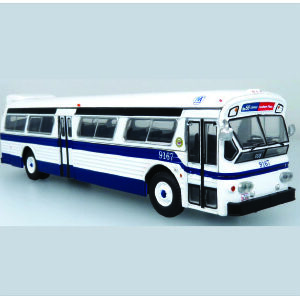 Iconic Replicas Flxible Fishbowl Transit Bus 53102 New York City Transit Authority 87-0490