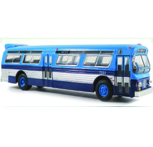 Iconic Replicas Flxible New York City Transit Authority Fishbowl bus 53102 87-0238