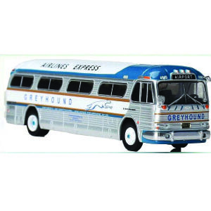 Iconic Replicas GM PD4104 Greyhound Airport Express 87-0207
