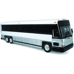 Iconic Replicas MCI D4000 Coach Bus Blank-White 87-0483