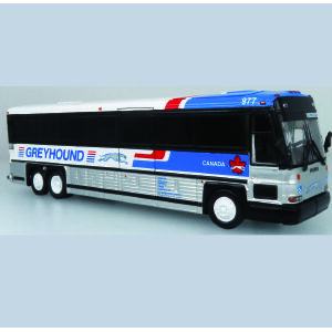 Iconic Replicas MCI D4000 Coach Bus Greyhound Canada 87-0481