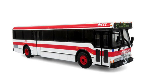 Iconic Replicas Orion V Transit Bus TTC-Toronto Transit Commission-Toronto Canada 87-0509